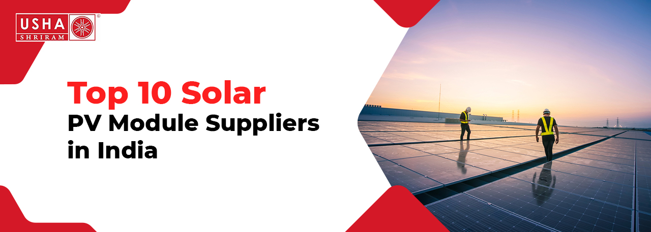 Top 10 Solar PV Module Suppliers in India