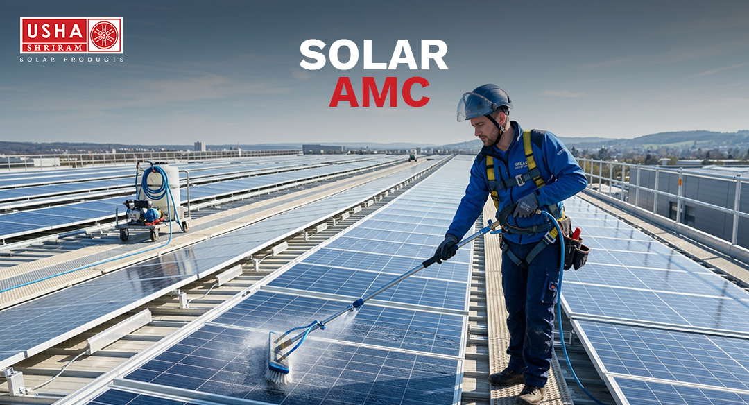 Solar panel AMC maintenance inspection