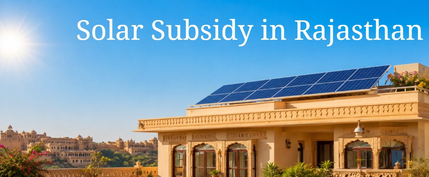 Solar Subsidy in Rajasthan and reduce your rooftop solar installation cost with government