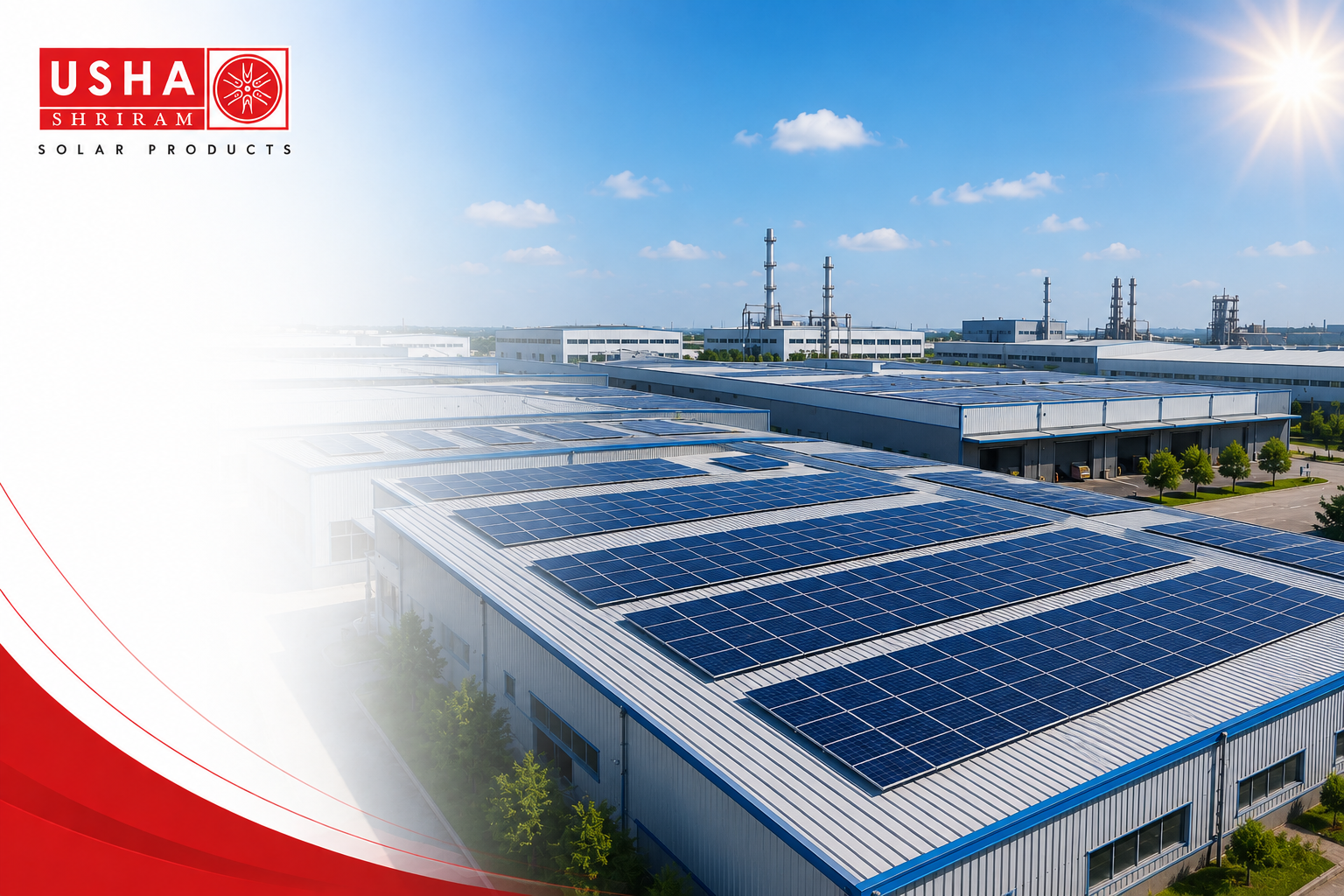 Industrial Solar Power Plants in India